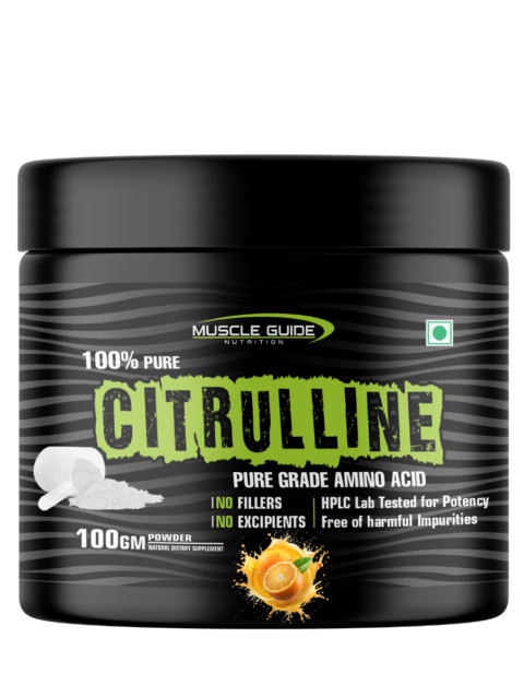 Muscle Guide Citrulline 100gm Powder - Orange