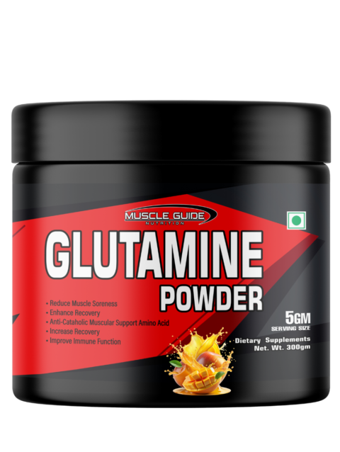Muscle Guide Glutamine Mango 300gm Powder