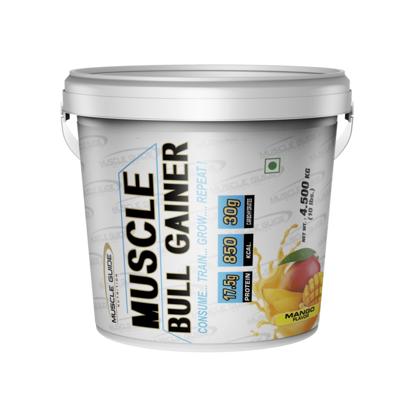 Muscle Bull Gainer 4.5kg 10lbs Mango Flavour