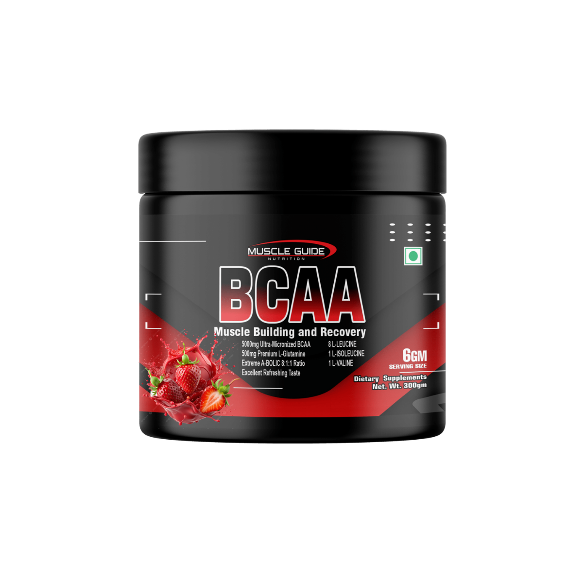 Muscle Guide BCAA Strawberry 300gm