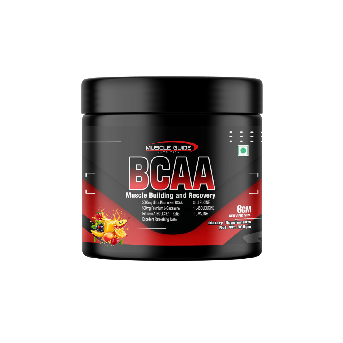 Muscle Guide BCAA Mix Fruit 300gm