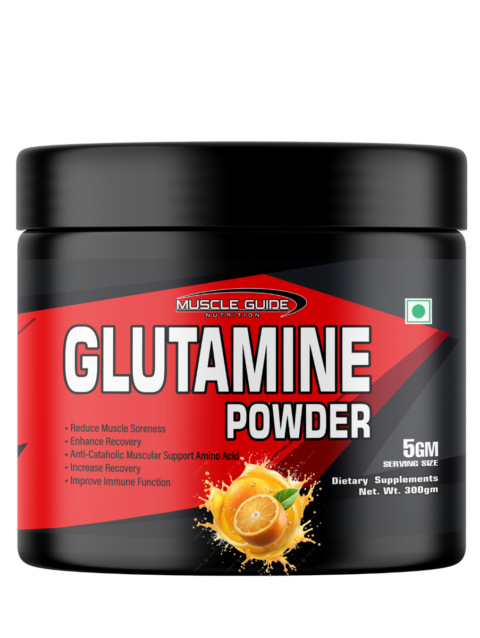 Muscle Guide Glutamine Orange 300gm Powder