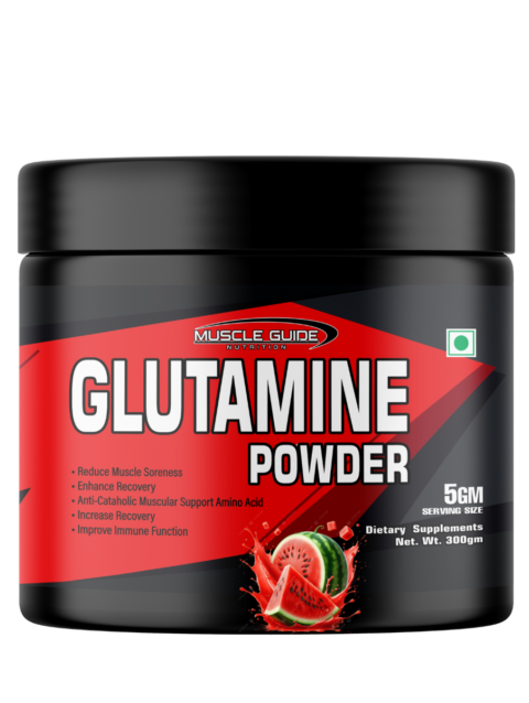 Muscle Guide Glutamine Watermelon 300gm Powder