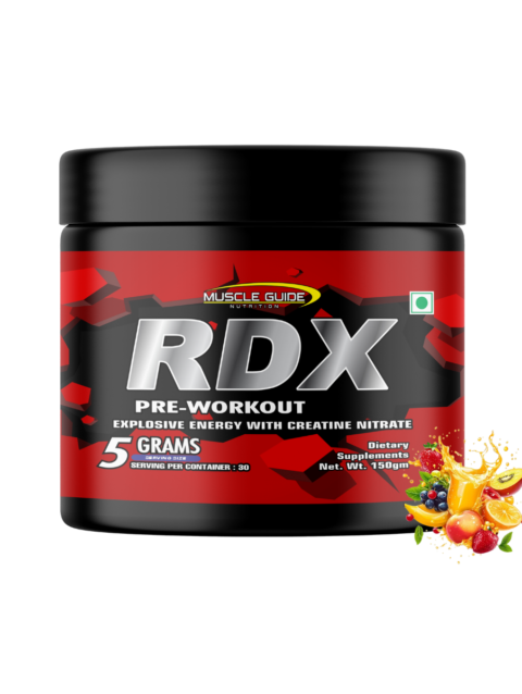 Muscle Guide Rdx Pre Workout Mix Fruit 150gm