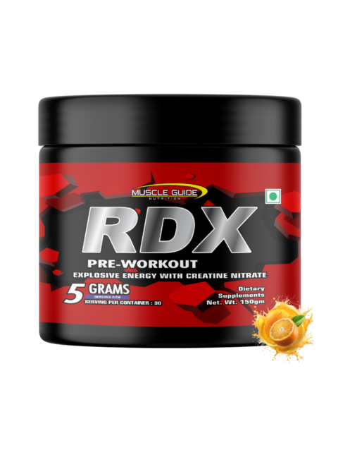 Muscle Guide Rdx Pre Workout Orange 150gm
