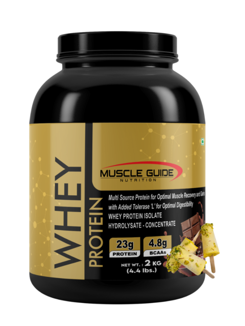 Muscle Guide Whey Protein Kulfi 2kg, 4.4lbs