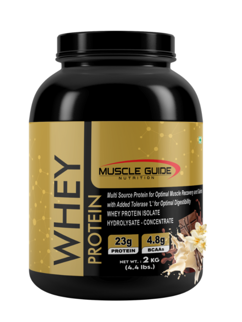 Muscle Guide Whey Protein Vanilla 2kg, 4.4lbs